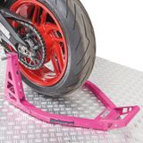 Datona MotoGP universele roze motor paddockstand achterwiel - DT-57108-P