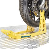 Datona MotoGP Paddockstand voorwiel - Suzuki geel - DT-57110-Yellow