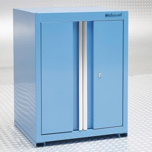 Datona Werkplaatskast PRO met 2 deuren - blauw -