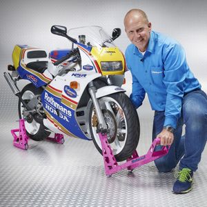 Datona MotoGP roze paddockstand set - beauty and the beast collection -
