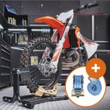 Datona Inrijklem voor crossmotoren + spanband - DT-57502-SMALL-DT-58290