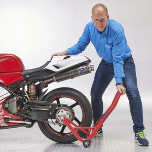 Datona Extra sterke paddockstand enkelzijdige ophanging - Ducati (21,7 en 25,7 mm) -