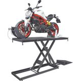 Datona Elektrische motorheftafel 120 cm hoog - DT-57414 - Zwart