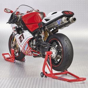 Datona Paddockstand set enkelzijdige ophanging - Ducati (40,7 mm) -  - rood