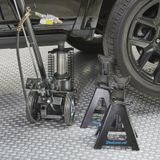 Datona Krik 22 ton met set assteunen 12 ton - DT-53220-53408 - Zwart