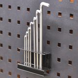 Datona Torx- en inbussleutels houder voor op gatenbord -