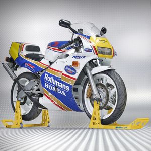 Datona MotoGP paddockstand set - Suzuki geel -