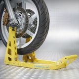 Datona MotoGP Paddockstand voorwiel - Suzuki geel -