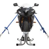 Datona Spanbanden motorfiets met tankbescherming - DT-58280 - Blauw