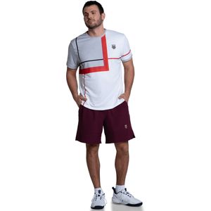 K-SWISS MENS A1 BORDERLINE S/S T-SHIRT ZNC