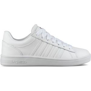 K-SWISS WOMENS COURT WINSTON WHITE/WHITE/SILVER