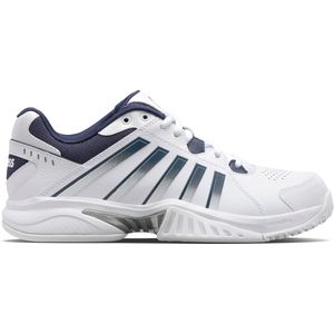 K-SWISS MENS RECEIVER V OMNI WHITE/PEACOAT/SILVER