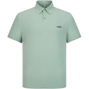K-SWISS MENS A1 MEN'S UPF50+ SWEAT ABSORB QUICK-DRY POLO SHIRT GREEN