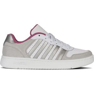 K-SWISS WOMENS COURT PALISADES GRAY VIOLET/SILVER/WHITE