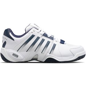 K-SWISS MENS ACCOMPLISH IV OMNI WHITE/PEACOAT/SILVER