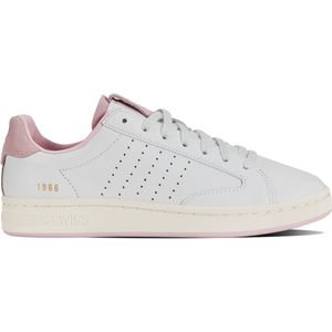 K-SWISS WOMENS LOZAN KLUB LTH WHITE/BALLERINA/S WHITE