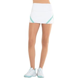K-SWISS WOMENS A1 REFLEX SKIRT-13" WHITE/NILE