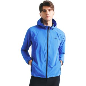 K-SWISS MENS A1 HOODED JACKET 'TENNIS CLUB' BLUE