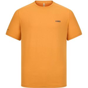 K-SWISS MENS A1 T-SHIRT 'CRAFT THE COURT' QUICK-DRY UPF50+ ORANGE