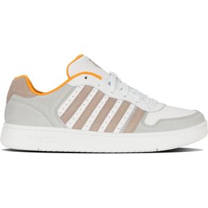 K-SWISS MENS COURT PALISADES TAUPE/WHITE/WHITE