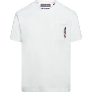 K-SWISS MENS A1 MCLAREN F1 TEAM CARS POCKET TEE WHITE
