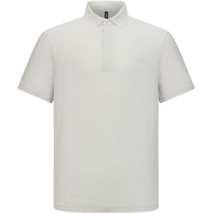 K-SWISS MENS A1 MEN'S K-SWISS LOGO POLO SHIRT OFF-WHITE