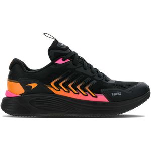 K-SWISS MENS AERO-ACTIVE X MCLAREN BLACK/PAPAYA