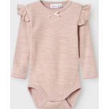 Romper - Lange Mouwen - Wol - Drukknoopsluiting - Tijdloze Basics