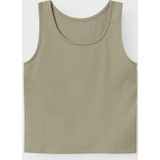 Cropped Tanktop - Mouwloos - Slim Fit