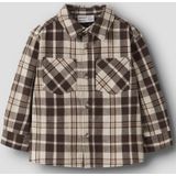 Overshirt - Geruit - Blouse - Lange Mouwen - Regular Fit