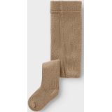 Geribde Stof Panty - Legging - Met Wol - Elastische Taille