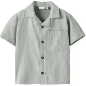 Overhemd - Regular Fit - Korte Mouwen - All-over Print - Blousekraag