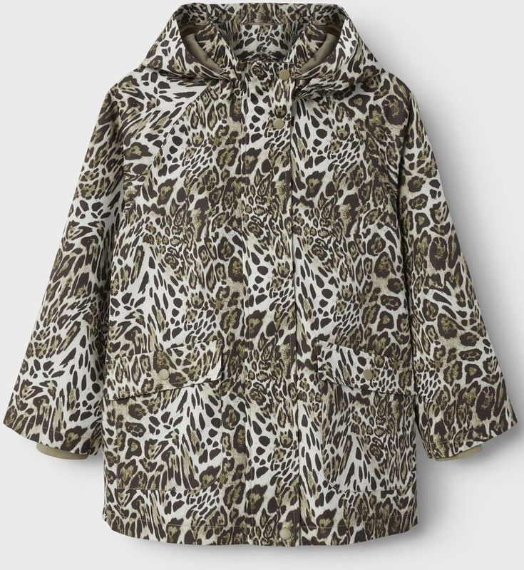Malex08 - Leopard Jas - Lichtgewicht - Waterbestendig - Ademend - Kinderen