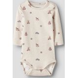 Body - Lange Mouwen - Ribgebreid - All-over Print