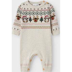 NAME IT - NBNRALKO - Babypakje - Gemêleerd Beige - Biologisch Katoen