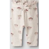 Name It Broek - NbfRice - Peyote Melange - Name It - 1 jaar (80) - Broeken - Katoen