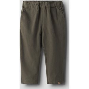 Broek - Regular Fit - Geweven Stof - Zakken - Verstelbare Taille