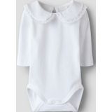 Name It Romper l/s - NbfFelia - Bright White - Name It - 50 - Romper L/S