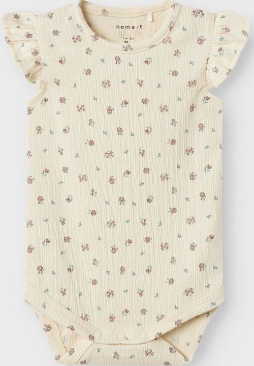 Biologisch Katoen - Romper - Jersey - All-over Print - Kapmouwen