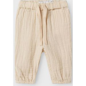 Biologisch Katoen Broek - Baggy Fit - Lichtblauw - Mousseline - Striksluiting