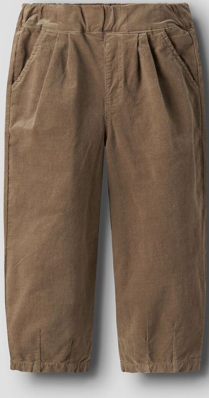 Lil' Atelier Corduroy Broek - NmmSomba - Sepiatint - Lil Atelier - 3 jaar (98) - Fluwelen Broek