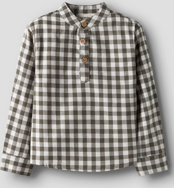 Biologisch Katoen - Overhemd - Geweven Stof - Lange Mouwen - Loose Fit