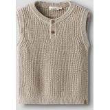 Biologisch Katoen - Gebreid Gilet - Mouwloos