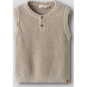 Biologisch Katoen - Gebreid Gilet - Mouwloos