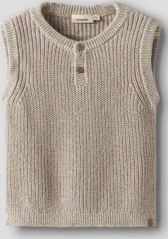 Biologisch Katoen - Gebreid Gilet - Mouwloos