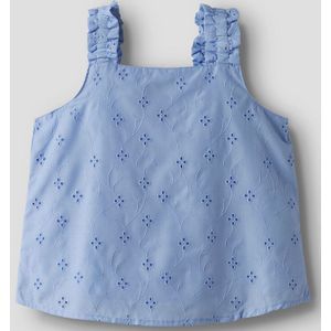 Broderie Anglaise Top Met Bandjes