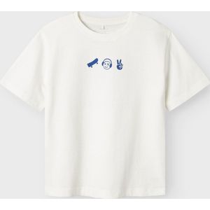 NAME IT - NKMBEKAJ SS NREG TOP - T-shirt - Wit