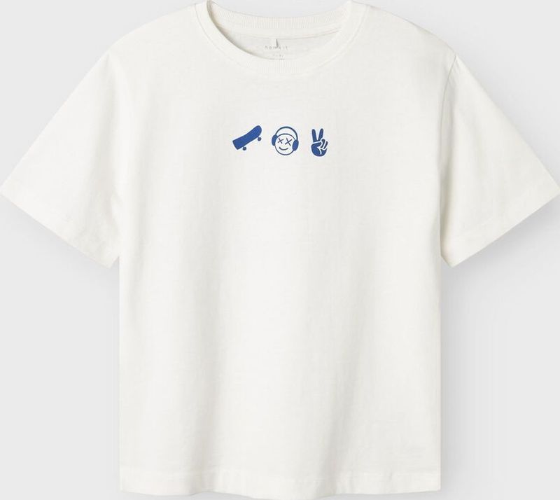 NAME IT - NKMBEKAJ SS NREG TOP - T-shirt - Wit