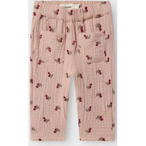 Biologisch Katoen - Broek - Geweven Stof - All-over Print - Loose Fit