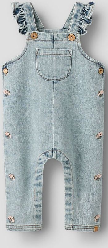 Loose Fit - Denim Tuinbroek - Zacht - Hoogwaardige Kleding